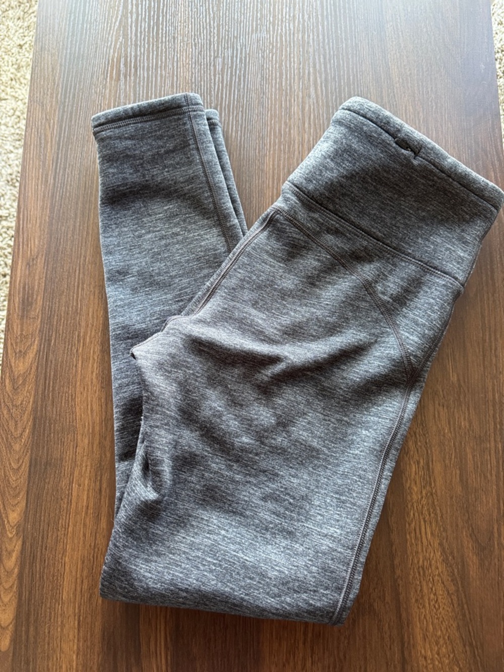 Athleta women’s Charcoal Heather (dark gray) Performance Leggings